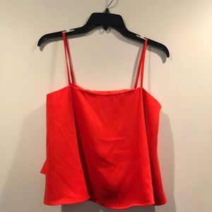 Orange tank top